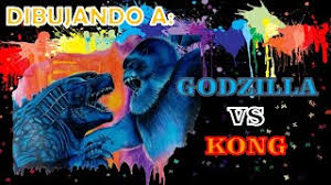 King kong vs godzilla by kaijuverse on deviantart. Dibujando A Godzilla Vs Kong 2020 Speed Drawing Poster Drawing Godzilla Vs Kong 2020 Youtube