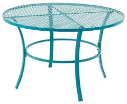 Do you have a more open backyard area? Beautiful Metal Round Outdoor Table Contemporary Outdoor Dining Tables By Gwg Outlet Houzz