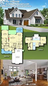 Our side entry garage plans can be modified to fit your needs. Plan 69709am 3 Bed Modern Farmhouse Plan With Airy And Open Interior Modern Farmhouse Plans Farmhouse Plans Architectural Design House Plans
