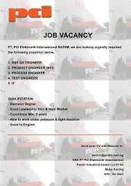 Lowongan pt npi tambun bekasi lowongan pt nittoh presisi indonesia operator produksi daerah bogor vuteq indonesia kembali membuka lowongan kerja dengan posisi dan persyaratan sebagai berikut am i a dreamer from 2.bp.blogspot.com tambun di bekasi cari di antara 16.700+ lowongan kerja terbaru pekerjaan penuh waktu, sementara dan paruh waktu. Itb Career Center Ø¹Ù„Ù‰ ØªÙˆÙŠØªØ± Pci Elektronik Internasional Is Looking For Process Engineer Test Engineer Product Engineer Npi And Senior Supplier Quality Engineer Https T Co W13zyedw8q Deadline 17 Dec 19 Itbcc Kariritb Itbcareer Https T