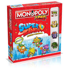 Jugando al monopoly de juego de tronos o sales victorioso o mueres. Monopoly Junior Superzings Merchandising Game Es
