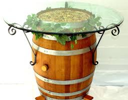 Corkcreationskc Com Wine Barrel Decor Wine Barrel Table Wine Barrel Furniture