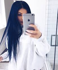 Dark Black And Blue Hair Dye Here S Exactly How To Copy Kylie Jenner S Navy Blue Hair Midnight Blue Hair Navy Hair Dark Blue Hair