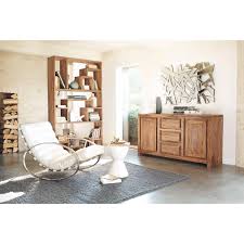 Bienvenue sur la page officielle de maisons du monde | welcome to the. Deco Contemporaine Wit Leder Schommelstoel Huiskamer