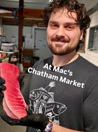 We've got super fresh local TORO tuna at Mac's Chatham Market. Come get it  fast! @macs_chathamfishlobster #toro #tuna #freshcatch  #macschathamfishandlobster #macsseafood #capecod #chathammassachusetts