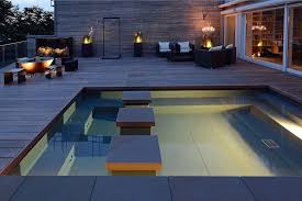 Kleine Wohnterrasse Mit Zier Badebecken Homify Landschaftsarchitektur Architektur Architekt