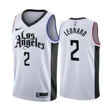 2 Los Angeles Clippers Kawhi Leonard White Jersey In 2020 Los Angeles Clippers White Jersey Jersey
