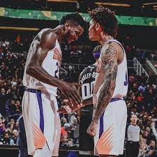 Deandre Ayton And Kelly Oubre Have Built Such A Positive Chemistry Which Can Only Lead To Future Success Kelly Oubre Kelly Oubre Jr Comebacks