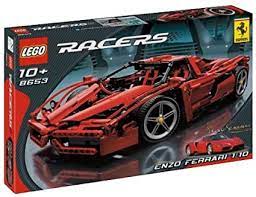 The most challenging model was the bugatti. Amazon Com Lego Racers Enzo Ferrari 1 10 Scale Toys Games