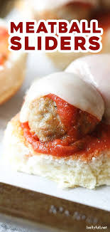 Quick And Easy Meatball Sliders Belly Full