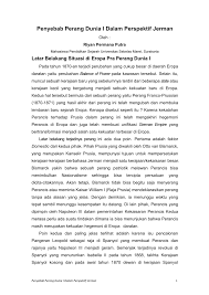 Example of joint venture company in malaysia; Pdf Penyebab Perang Dunia I Dalam Perspektif Jerman
