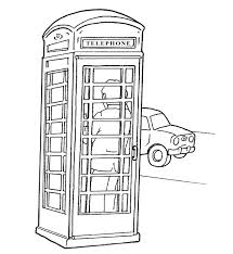 Respect Theme London Coloring Pages Outline Drawings Color