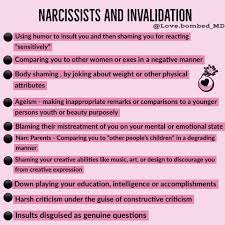 How does a narcissist make love? Invalidation Love Bombed Md Narcissistic Abuse Recovery Facebook