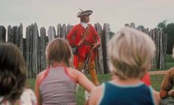 Reenactment of Braddock’s Crossing