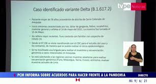 I sintomi molto simili al nel regno unito la variante delta è diventata prevalente e rappresenta ormai quasi il 90% dei nuovi casi. Variante India En El Peru