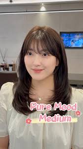 ., ., ., ., A medium-length style that softens , the first impression💜,  Natural layers, airy bangs, and effortless elegance., ., ., ., .,  #koreastyle #koreahairsalon #junohair