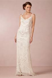 Theia Ivory Beaded Elsa Art Deco Bridal Gown Vintage Wedding Dress Size 12 L 50 Off Retail Size 12 Wedding Dress Bridal Gowns Vintage Bridal Gowns