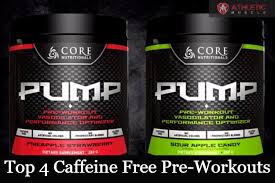 best caffeine free pre workout 2020