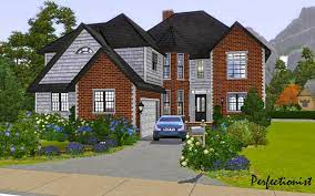 Georgian dream mansion by dixie nourmous at mod the sims 4. Mod The Sims 5 Bedroom European Style House Ts3 Remake No Cc