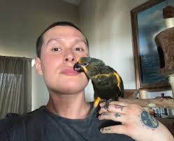 Junior, much more than just a little bird, a true companion.