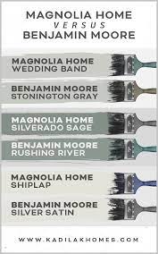 © 2021 benjamin moore & co. Magnolia Home Paint Colors Match To Benjamin Moore Paint Colors For Home Magnolia Homes Paint Magnolia Homes Paint Colors Matched