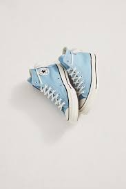 Black And Blue Converse High Tops Converse Chuck 70 Summer League High Top Blue Black Baby Blue Converse Blue Converse Outfit Converse