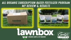 Developing a lawn fertilization program. Lawnbox Review Subscription Based Organic Lawn Fertilizer Program Organic Lawn Fertilizer Review Youtube