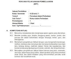 Rangkuman Tema 2 Kelas 6 Persatuan Dalam Perbedaan Buku Satuan Belajar