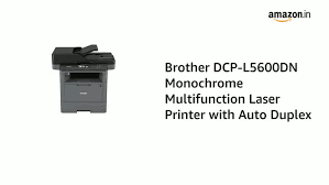 Driver and software for windows download. Amazon In Buy Brother Dcp L5600dn Multi Function Monochrome Laser Printer With Auto Duplex Printing Network Online At Low Prices In India Brother Reviews Ratings
