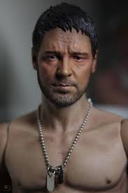 Russell crowe as maximus decimus meridius: 1 6 Scale Russell Crowe Gladiator Head Scuplt Carving Model 12 Httoys Body Action Figures Water Bassin Toys Hobbies