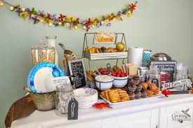 Diy Breakfast Bar Ideas Create An Easy Breakfast Bar Party For Company Easy Breakfast Bar Brunch Buffet Breakfast Buffet