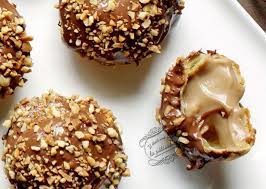 Petits Choux Rochers Au Praline Recette Dessert Recette Dessert Facile Desserts A L Assiette