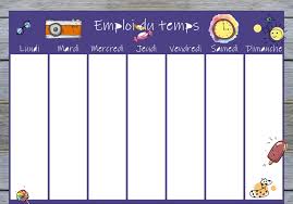 Planning de semaine et agenda a imprimer gratuitement from. Emploi Du Temps Vierge A Remplir A Imprimer Gratuitement