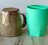 Faceted Cafe Jigs | Alexandria Pottery