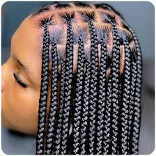 Medium Knotless vidid Braids