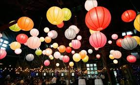 Carmel Wedding By Tanja Lippert Paper Lanterns Wedding Led Lights Wedding Round Paper Lanterns