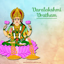 Varalakshmi is a goddess who grants boons (vara) to her devotees who keep faith on her. Happy Varalakshmi Vratham 2021 Messages Wishes Sms Pooja Matra Images Video Photos