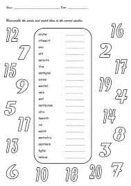 Numbers Worksheets For Children Writing Numbers Number Words Worksheets Spanish Numbers