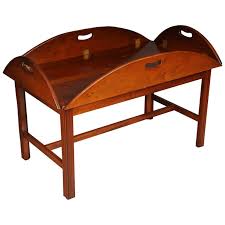 I had originally envisaged the… 20th Century English Captain S Coffee Table Table Yew Tree For Sale At 1stdibs