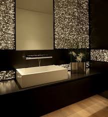 Badezimmer Glanzende Oberflachen Aufsatzbecken Weiss Keramik Design Wasserhahn Zeitgenossische Badezimmer Design Fur Zuhause Haus Deko