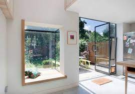 Fensterbank Zum Sitzen Modern Fenstersitz Haus Holz Erkerfenster Design Fur Zuhause Neues Zuhause Fenstergestaltung