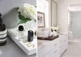 Vanity Organizer Ideas And Styling Techniques For Your Personal Space Decor10 Blog Custom Bathroom Vanity Bathroom Vanity Tray Bathroom Vanity