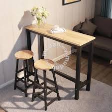 I have a high ceiling living room and wanted a high dining table which is expensive. Bar Table High Chair Furniture Decoration For Sale In Georgetown Penang Mudah My