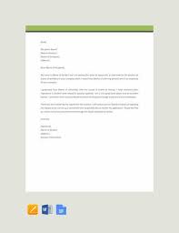 To make it a proper business letter, you must follow the structure below: Free 11 Sample Formal Request Letter Templates In Pdf Ms Word Pages Google Docs