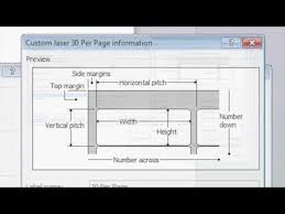 Page 1 of 1 start overpage 1 of 1. How To Make Custom Label Templates In Microsoft Word Youtube