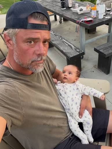 Josh Duhamel shared the most adorable photo with his baby girl 💕 "Not sad,  just really focusing on getting this selfie with my little sweetie bird,"  wrote the actor, 53, thrilled to