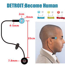 Seatbelts save lives. connor smiled. Dbh Detroit Become Human Cosplay Props Connor Kara Rk800 Wireless Head Temple Flash Led Status Light Scintillation Lamp Limted Costume Props Aliexpress