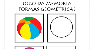 A geometria é a área da matemática que estuda as formas. Jogo Da Memoria Formas Geometricas Para Imprimir E Brincar Aprendendo