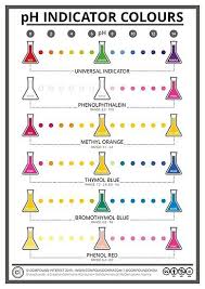 Colours Of Common Ph Indicators Poster By Compound Interest Chemistry Education Gcse Chemistry Teaching Chemistry