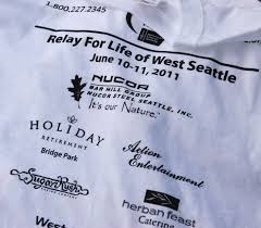 You don't have to tell us her name but we may be able to come up with more names. Update Slideshow West Seattle Relay For Life Raises Thousands For Cancer Research Westside Seattle